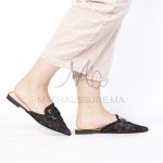 Janessa – Mules femmes en Noir – Image 3