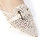 Janessa – Mules femmes en Beige – Image 2