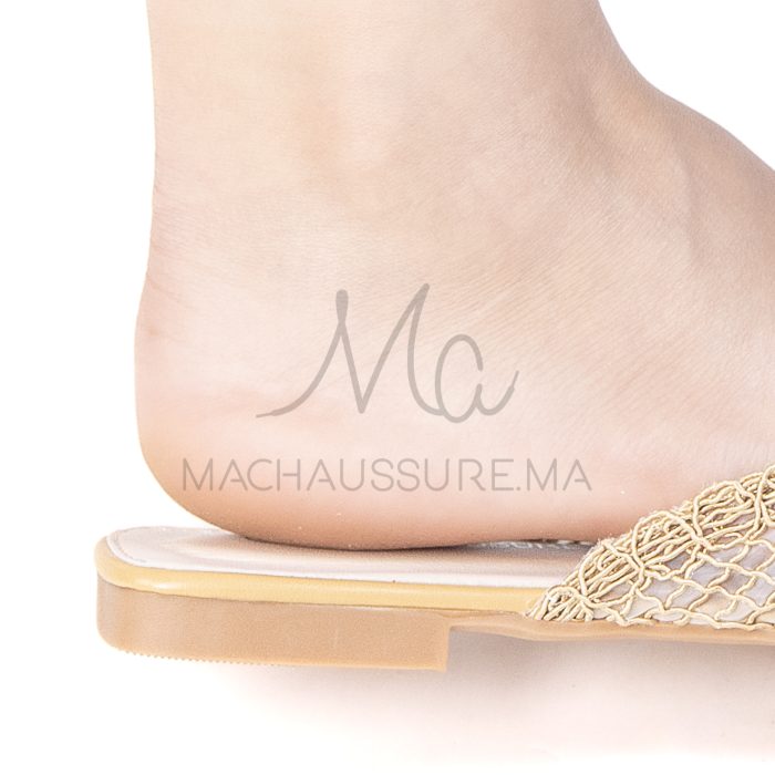 Janessa – Mules femmes en Kaki – Image 6