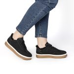 SONIA – Baskets Femmes en Noir – Image 2