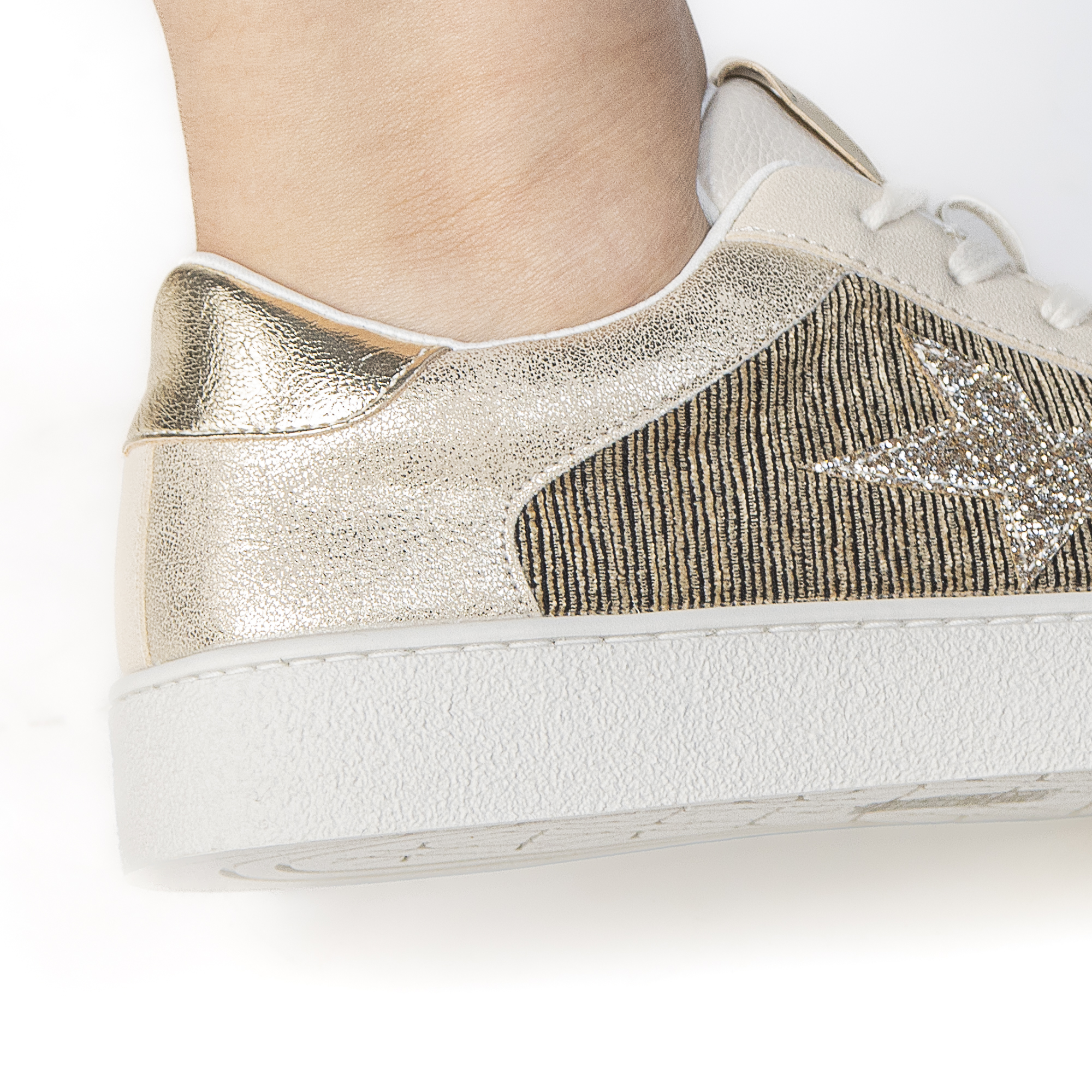 TE-07-SRBeige-37_7 Glam – Baskets Femmes en Beige – Image 8