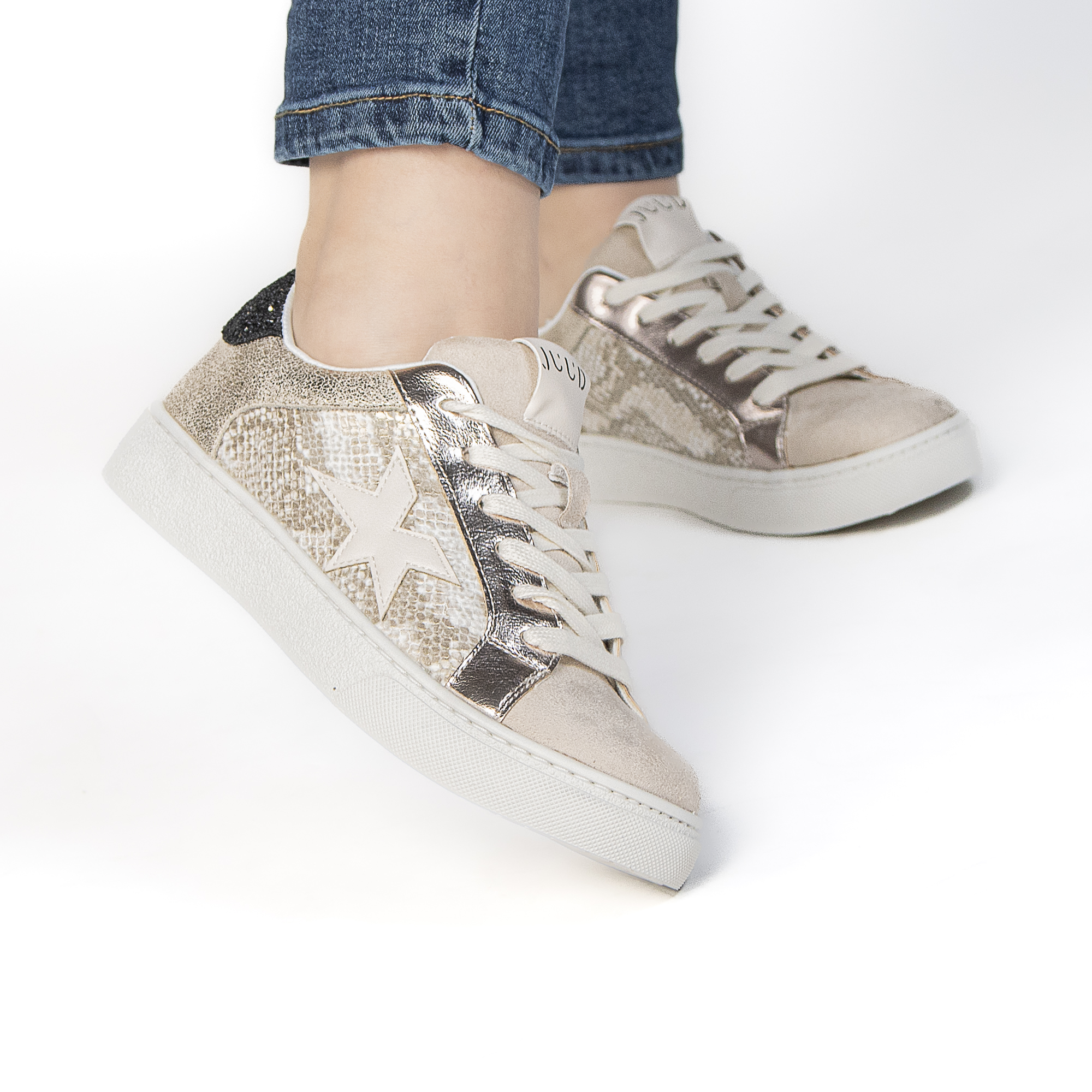 TE-07-SRTaupe-37_4 Glam – Baskets Femmes en Taupe – Image 6