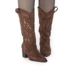 Cowboy – Bottes cowboy à talon en Marron – Image 8