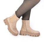 AMANDA – Bottines femmes en Kaki – Image 2