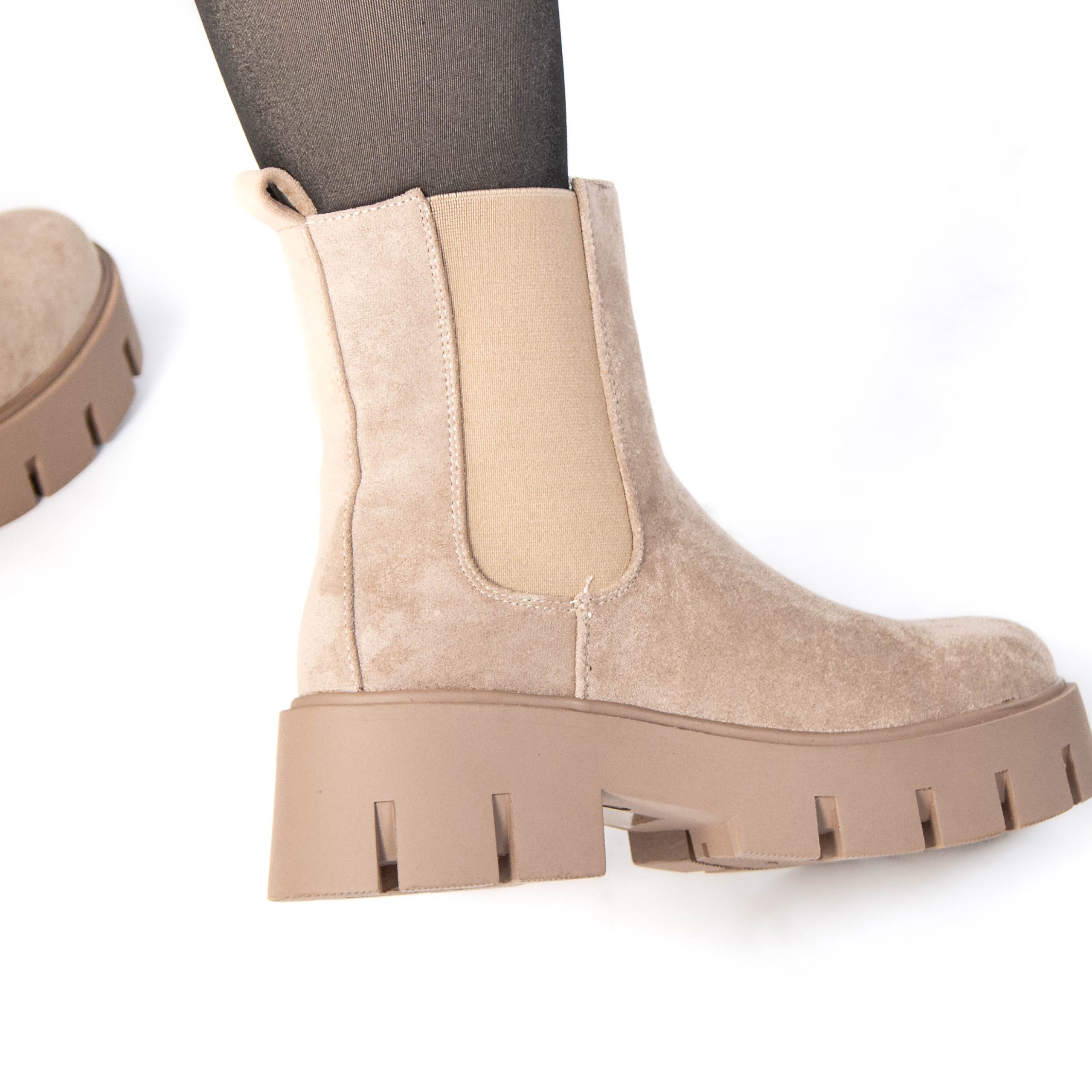 TE-113-FDKaki-38_7 AMANDA – Bottines femmes en Kaki – Image 6