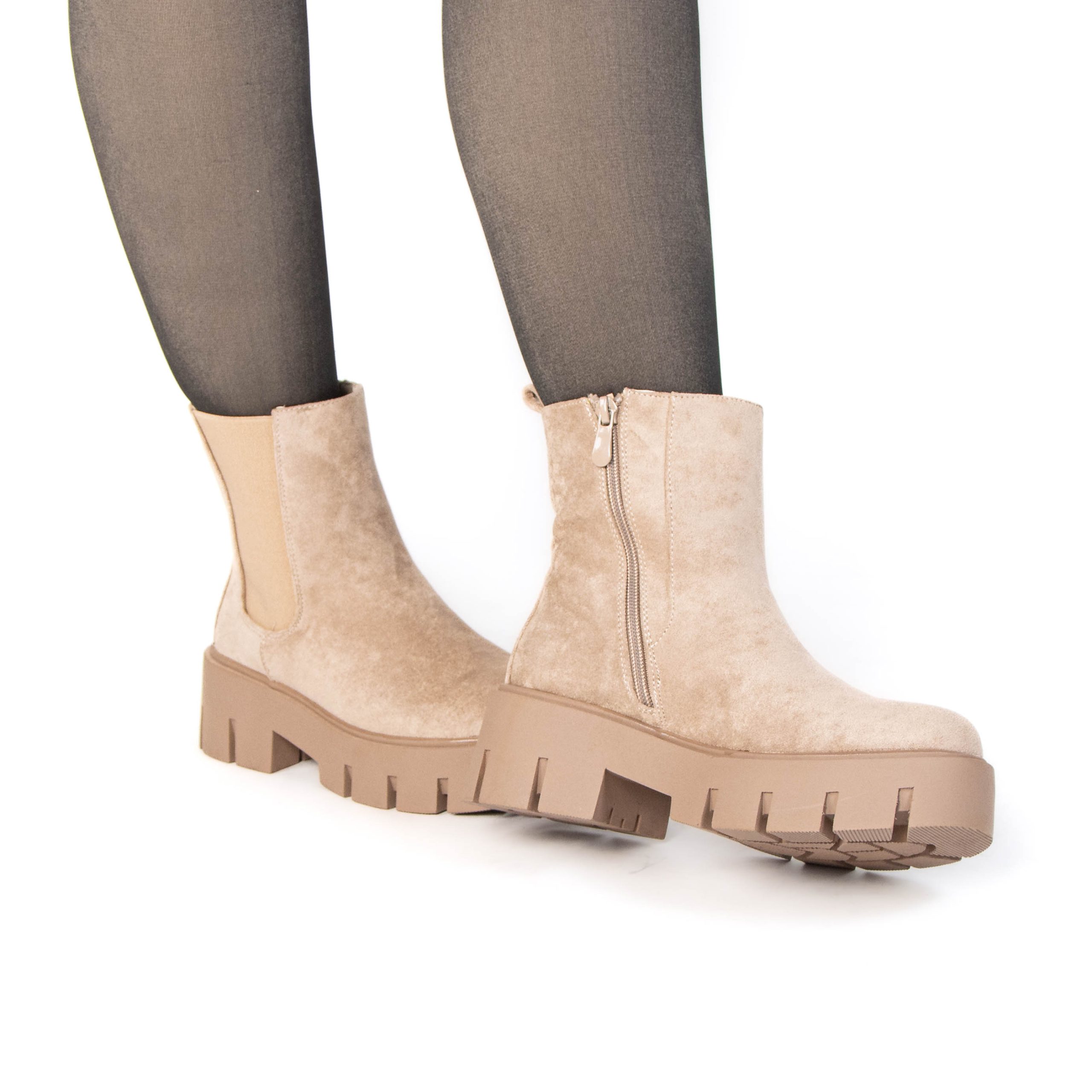 TE-113-FDKaki-38_9 AMANDA – Bottines femmes en Kaki – Image 8