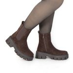 AMANDA – Bottines femmes en Marron – Image 2