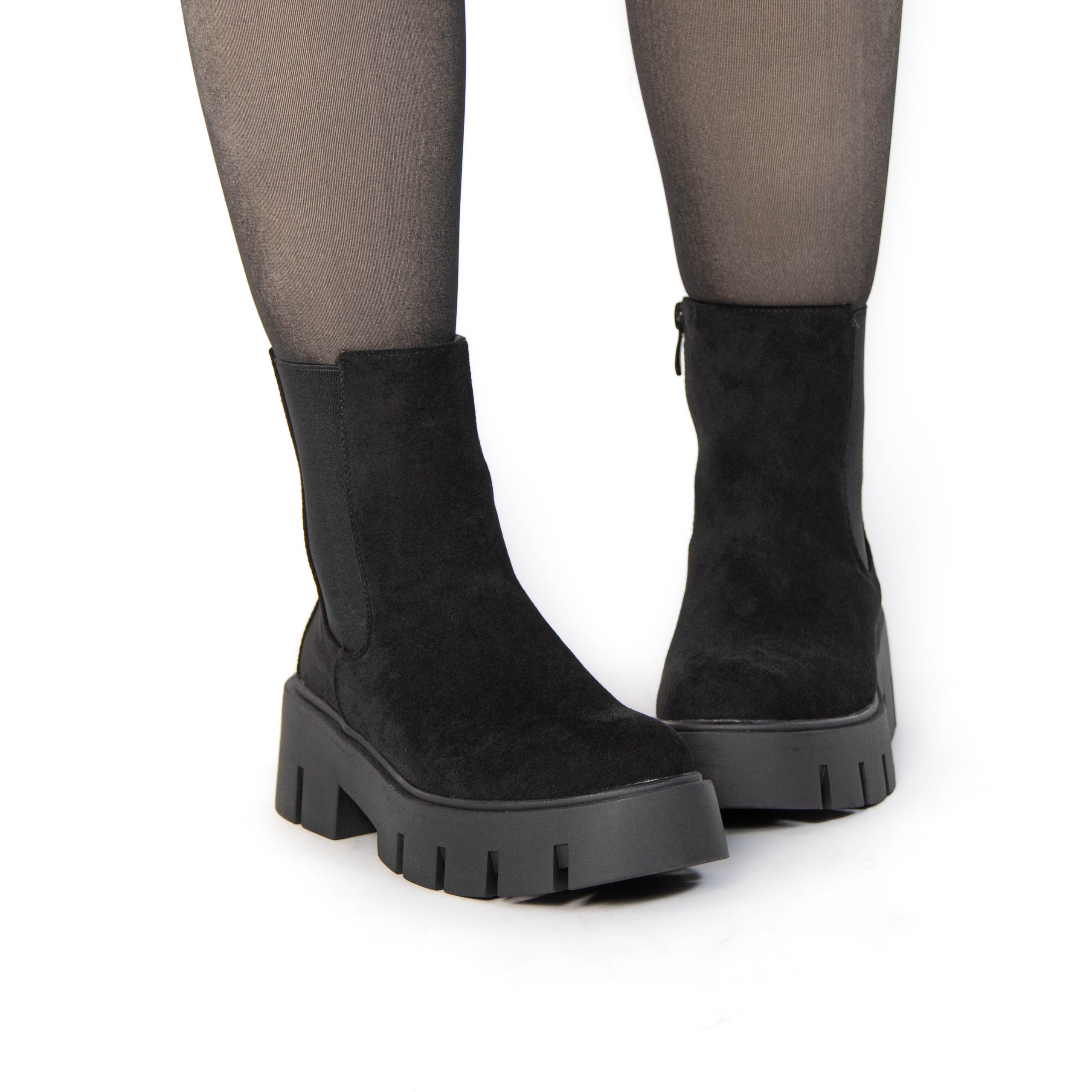 TE-113-FDNoir-38_8 AMANDA – Bottines femmes en Noir – Image 9