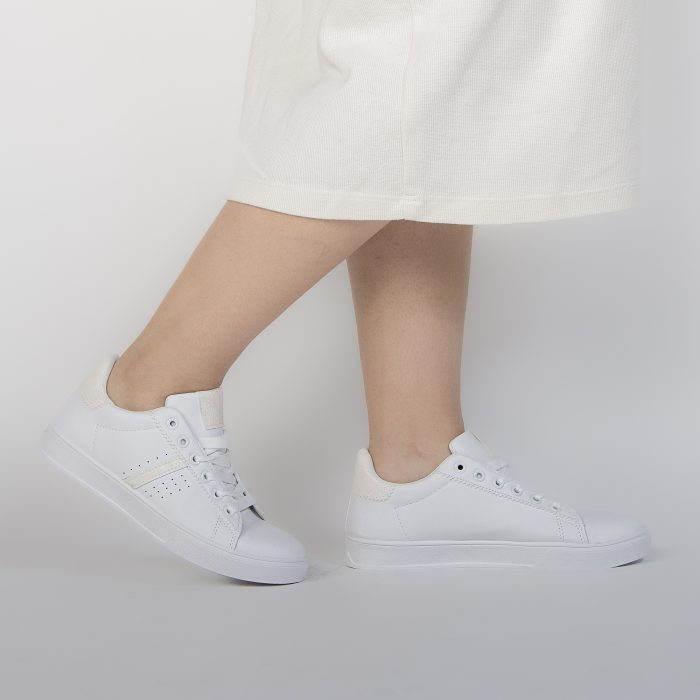 PHILINNA - Baskets Basses Femmes en Blanc – Image 2