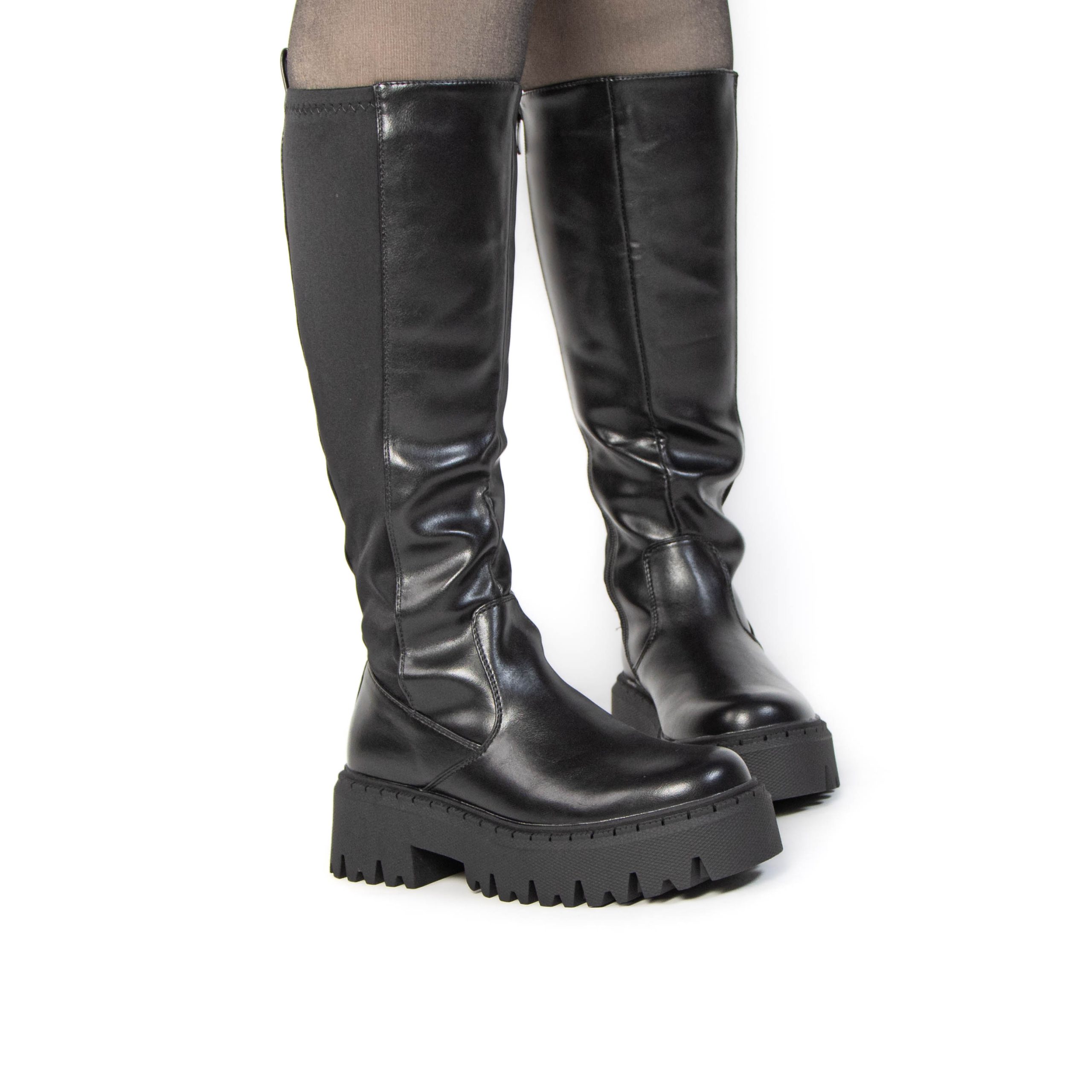 TE-121-MANoir-38_7 LIZA – Bottes Femmes en Noir – Image 8