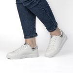 SIVY – Baskets à plateforme en Argenté – Image 5