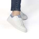 SIVY – Baskets à plateforme en Bleu – Image 6