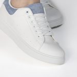 SIVY – Baskets à plateforme en Bleu – Image 3