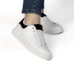 SIVY – Baskets à plateforme en Noir – Image 6