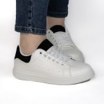 SIVY – Baskets à plateforme en Noir – Image 7