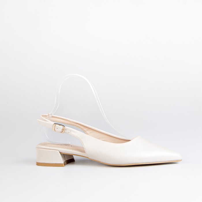 MILANA - Escarpins à bride plat en Beige – Image 1