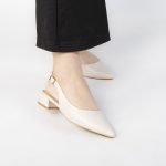 MILANA - Escarpins à bride plat en Beige – Image 6