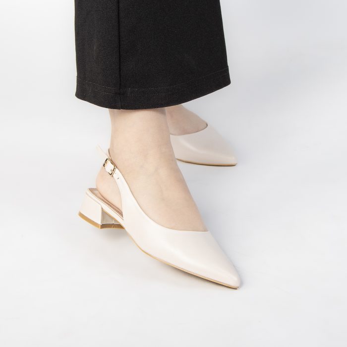 MILANA - Escarpins à bride plat en Beige – Image 6