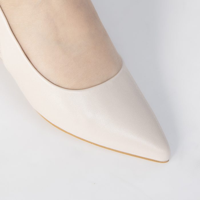 MILANA - Escarpins à bride plat en Beige – Image 3