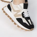 VANESSA – Baskets femmes en Noir – Image 3