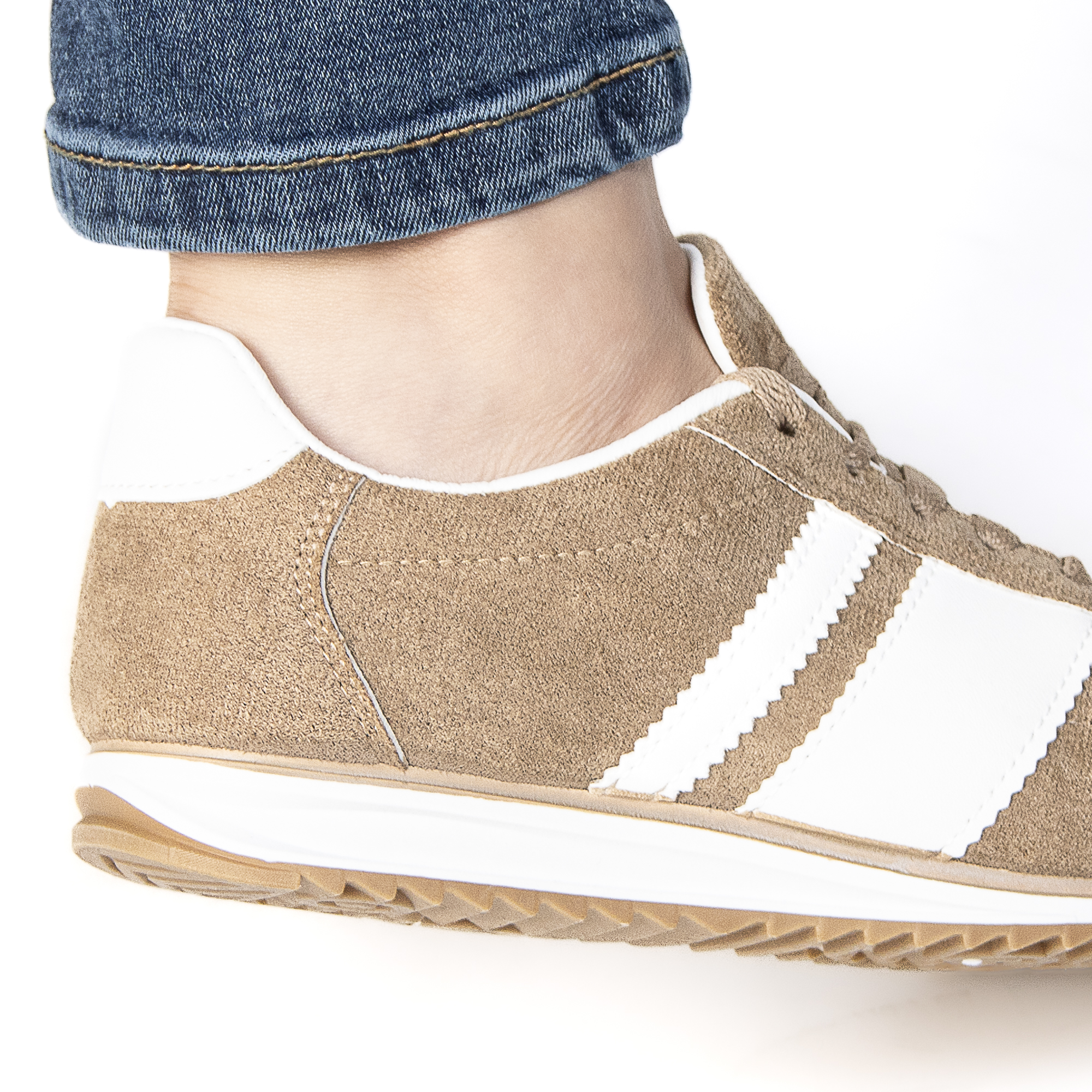 TE-2502-FDKaki-37_7 FELLA – Baskets Femmes en Kaki – Image 5