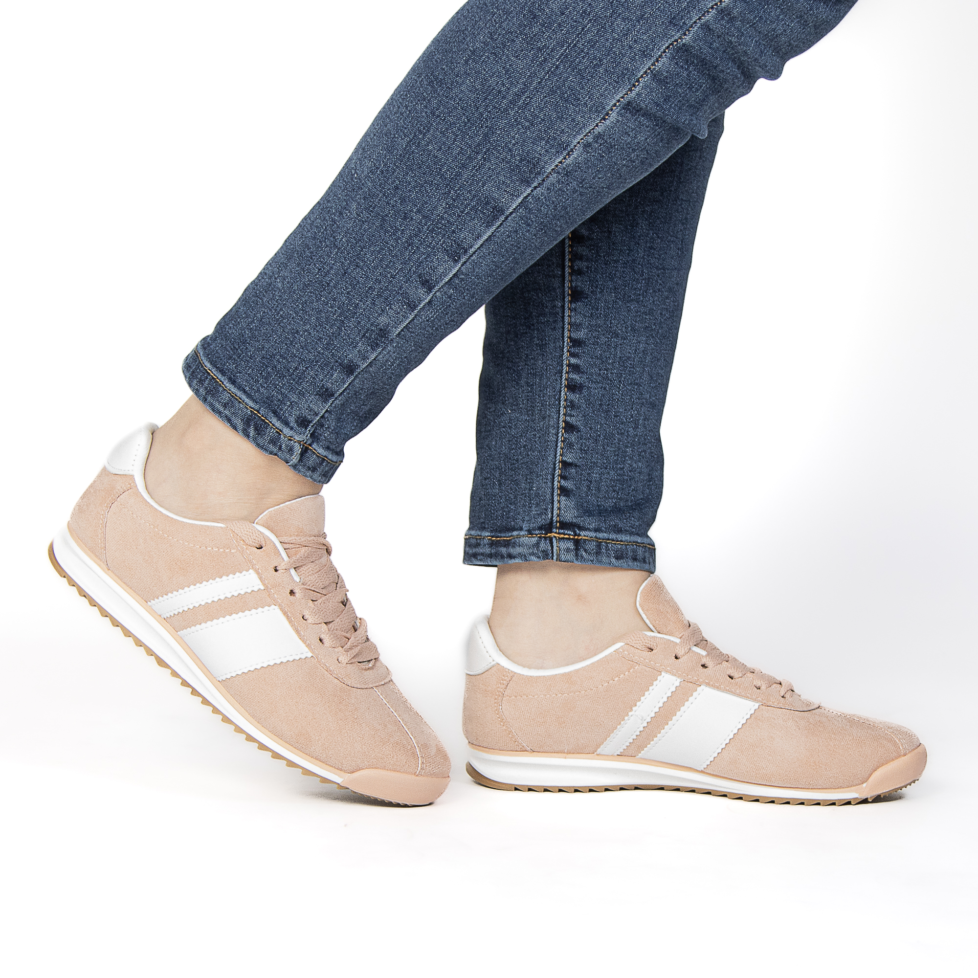 TE-2502-FDRose-37_2 FELLA – Baskets Femmes en Rose – Image 2