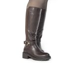 SELESTER – Bottes Femmes en Marron – Image 8