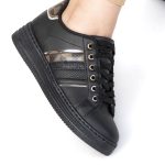 LILA – Baskets Femmes en Noir – Image 3