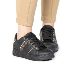 LILA – Baskets Femmes en Noir – Image 8