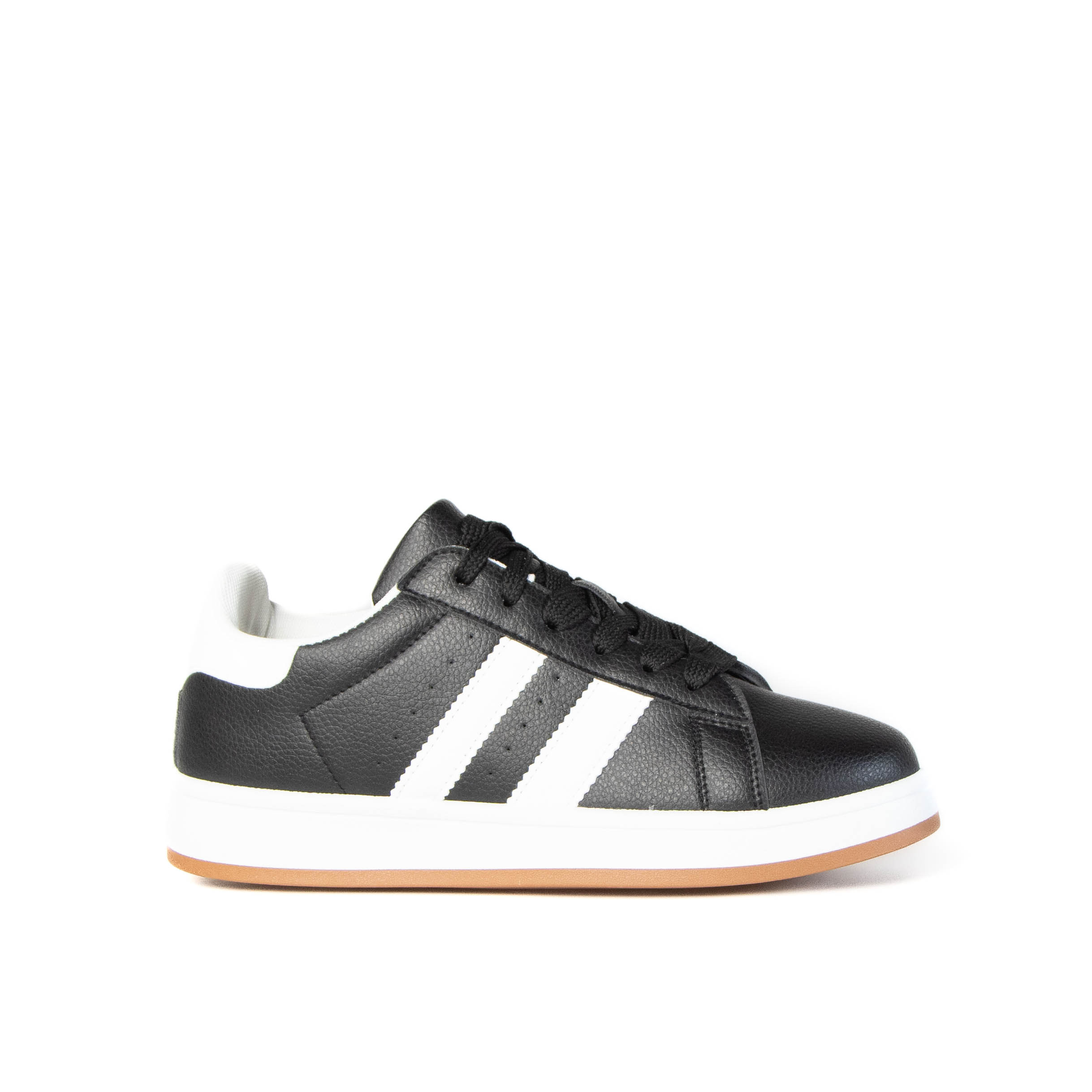 TE-290-CUIRNoir-38_1 SCOTT – Baskets Hommes en Noir – Image 1