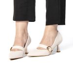 NEELA – Escarpins Femmes en Beige – Image 4