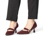 NEELA – Escarpins Femmes en Bordeau – Image 5