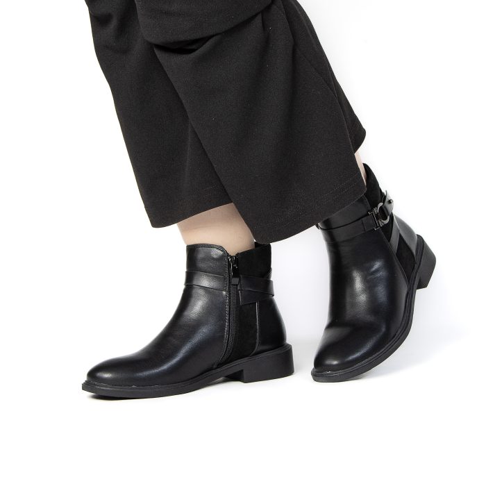 Marijam – Bottines femmes en Noir – Image 5