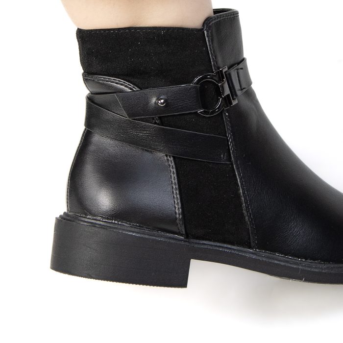 Marijam – Bottines femmes en Noir – Image 7