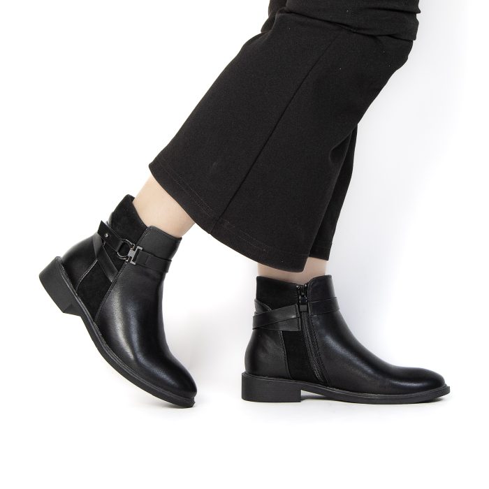 Marijam – Bottines femmes en Noir – Image 2