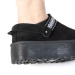 Shaggy – Chaussons à plateforme en Noir – Image 6