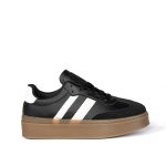 Solaro – Baskets à plateforme en Noir