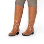 MARY – Bottes Femmes en Tabac – Image 5