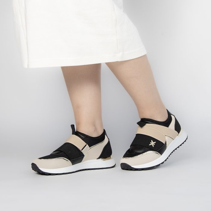 Melvine - Baskets Femmes en Beige – Image 8