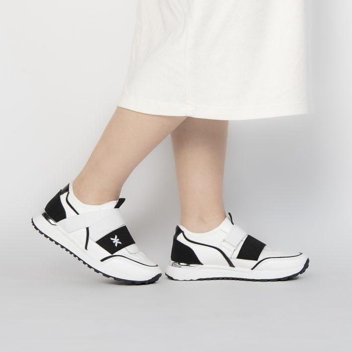 Melvine - Baskets Femmes en Blanc – Image 4