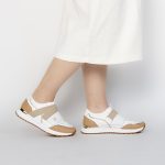Melvine - Baskets Femmes en Kaki – Image 2