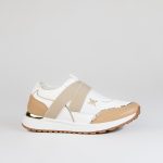 Melvine - Baskets Femmes en Kaki