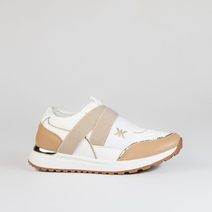 Melvine - Baskets Femmes en Kaki – Image 1