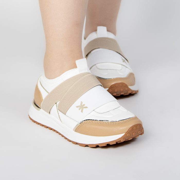 Melvine - Baskets Femmes en Kaki – Image 7