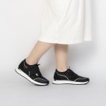 Melvine - Baskets Femmes en Noir