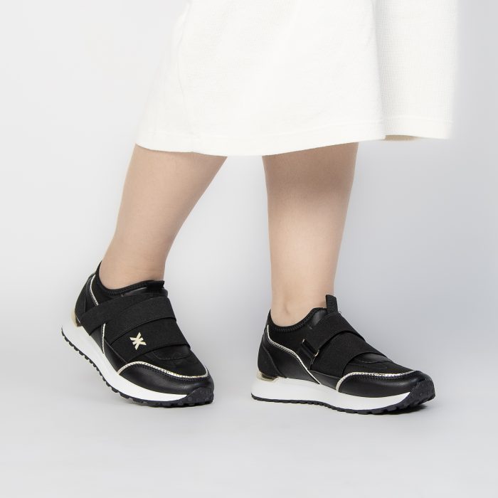 Melvine - Baskets Femmes en Noir – Image 2
