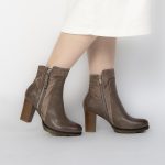 CELINA - Bottines Femmes en Kaki