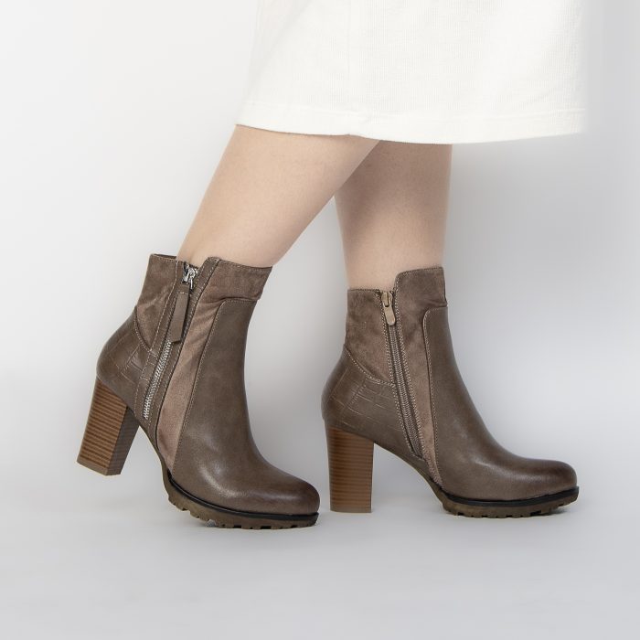 CELINA - Bottines Femmes en Kaki – Image 1
