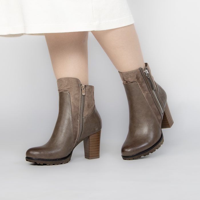 CELINA - Bottines Femmes en Kaki – Image 4