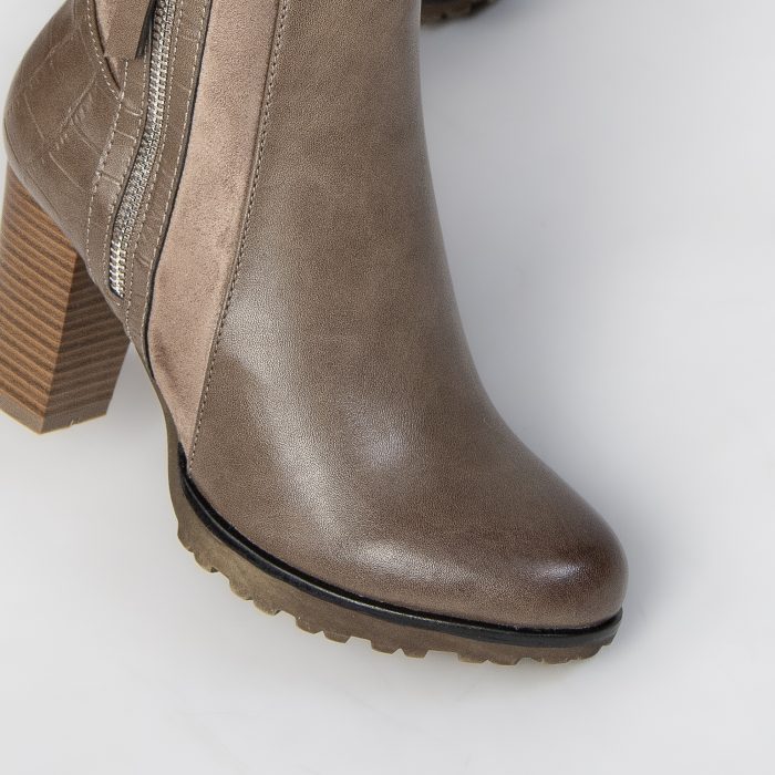 CELINA - Bottines Femmes en Kaki – Image 2